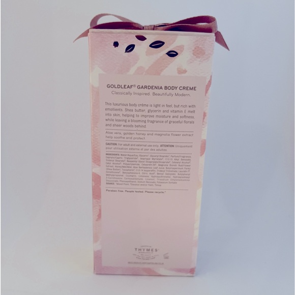 New Thymes Goldleaf Gardenia body crème - Picture 2 of 4